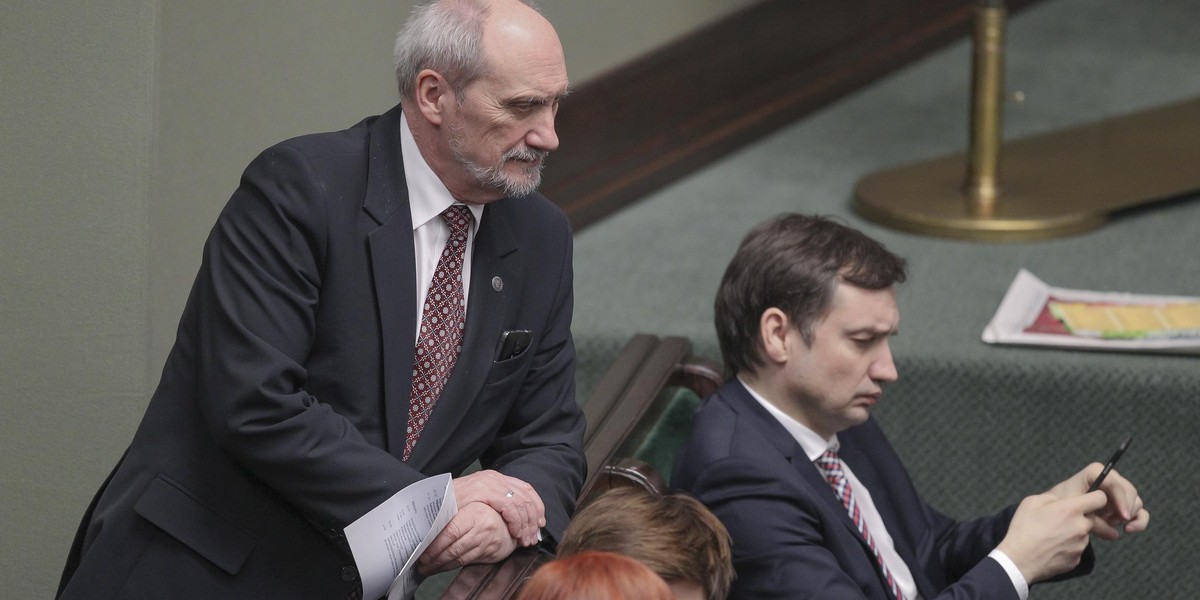 Antoni Macierewicz i Zbigniew Ziobro