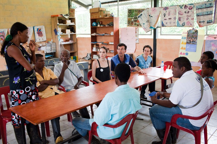 Angelina Jolie w Ekwadorze