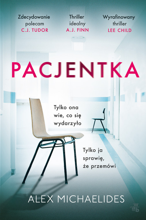 "Pacjentka": okładka książki