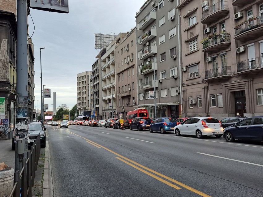 Gužva od Terazijskog tunela