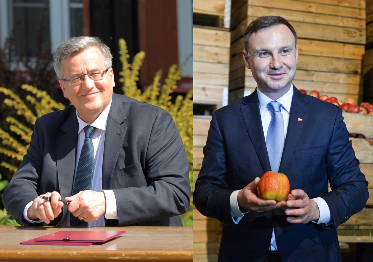 Bronisław Komorowski, Andrzej Duda