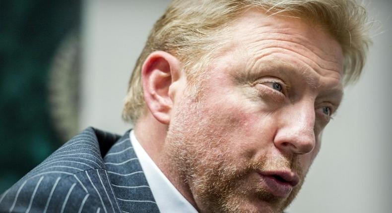 Boris Becker earned more than $25 million and won six Grand Slam titles during a glittering career in the 80s and 90s