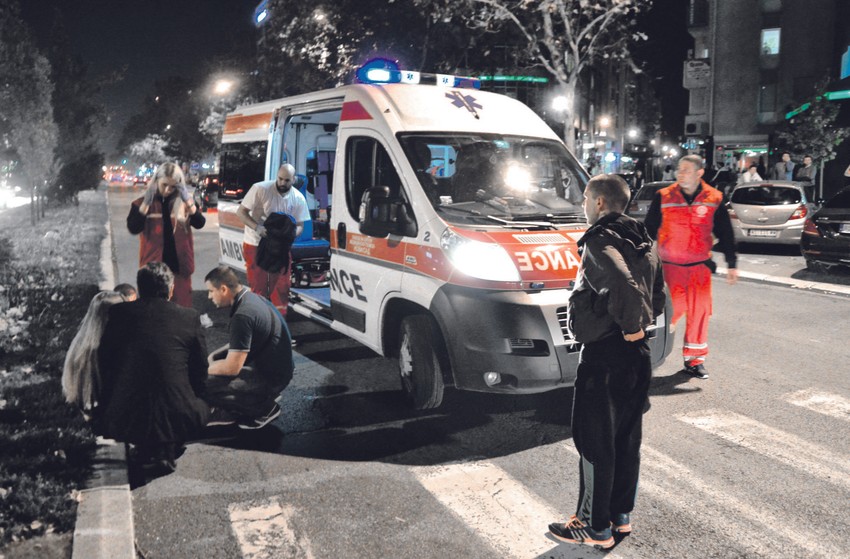 Policija nije zatekla vozača na mestu nesreće