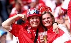 ME 2024. Duńscy kibice wypili całe piwo w Stuttgarcie