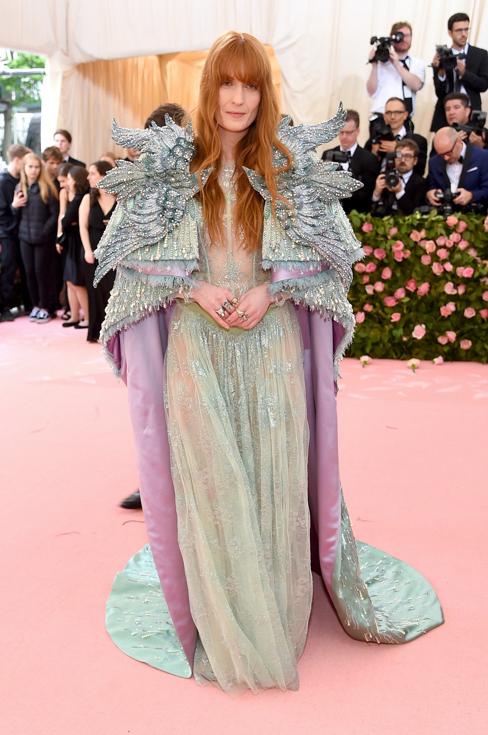 Florence Welch a 2019 Met gálán | Fotó: Jamie McCarthy