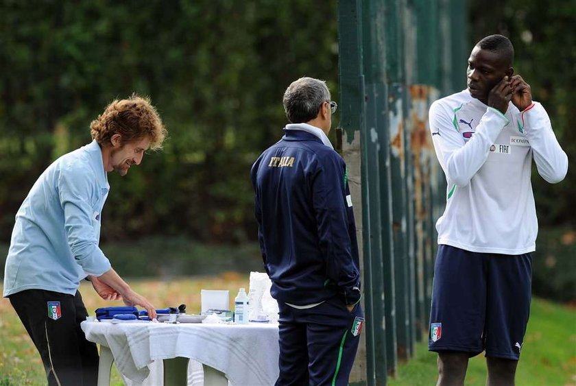 Mario Balotelli, napastnik reprezentacji Włoch i Manchesteru City sprawdzi polską obronę przed Euro 2012