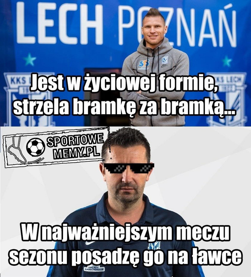 Legia Warszawa – Lech Poznań. MEMY po hicie ekstraklasy