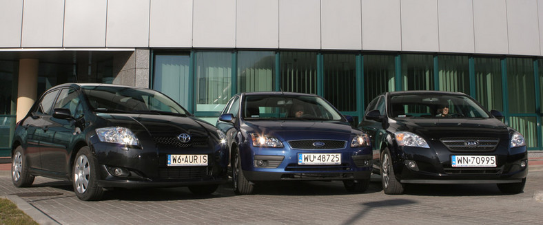 Ford Focus kontra Kia cee'd i Toyota Auris czy każdy