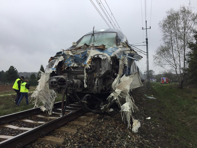 Dramatyczny wypadek. Pendolino wjechało w tira