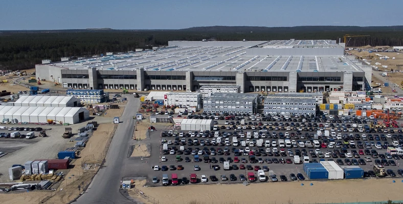 Gigafactory Tesli w Grünheide pod Berlinem