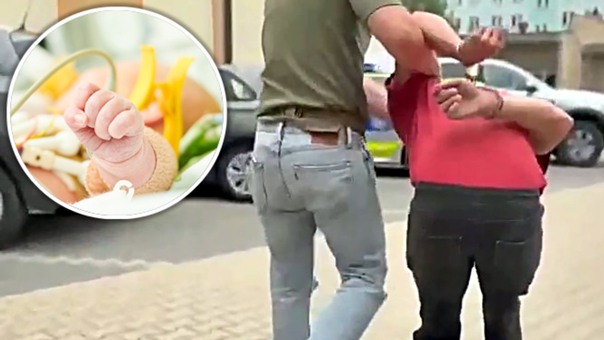 Szczupły 27-latek w czerwonej koszulce. To on skrzywdził własne dziecko