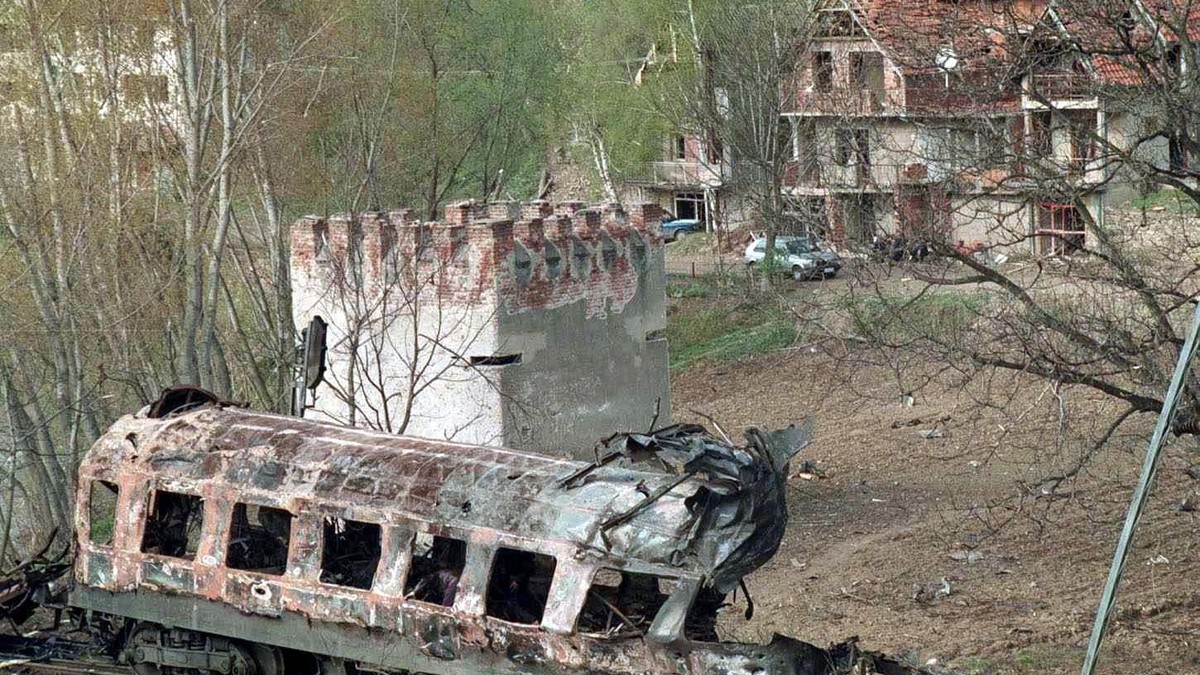 Grdelička klisura, NATO bombardovanje