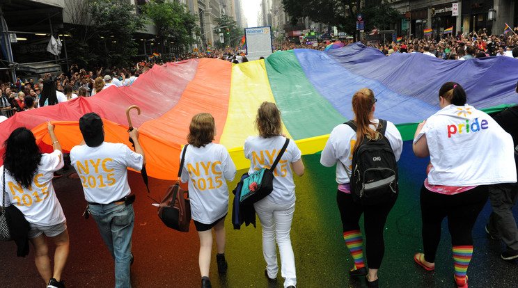 Egy fotó a Los Angelesben tartott Pride-ról / Illusztráció: Northfoto