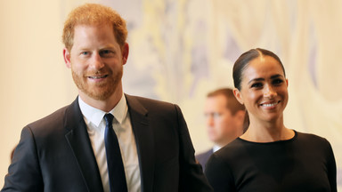 Meghan Markle i książę Harry na spotkaniu ONZ. Księżna wiedziała, jak skutecznie przyciągnąć uwagę...