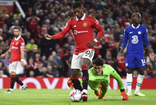 Marcus Rashford i Kepa Arrizabalaga