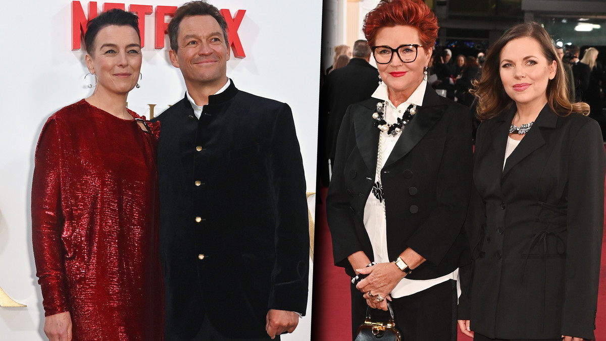 Olivia Williams, Dominic West, Jolanta Kwaśniewska, Aleksandra Kwaśniewska