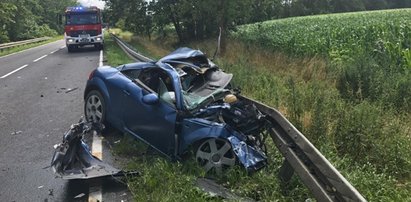 Śmiertelny wypadek na prostej drodze. Zginął 34-latek