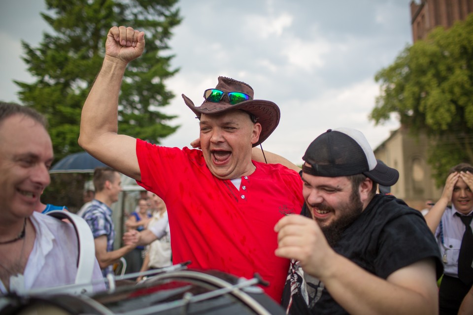 Jak Bysławek cieszył się z wygranej nad Szwajcarią