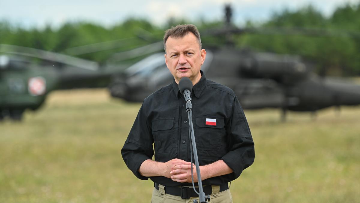 Minister Obrony Mariusz Błaszczak