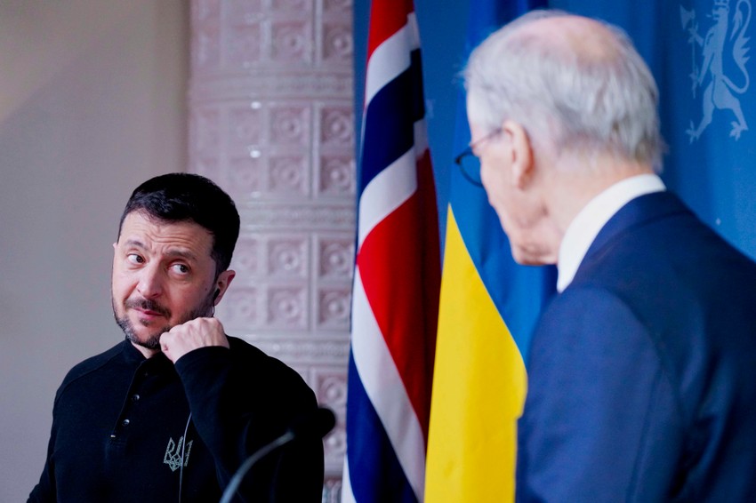 Jonas Gar Stere i Volodimir Zelenski