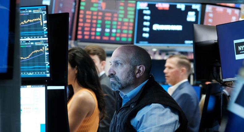 Traders work on the floor of the New York Stock Exchange (NYSE) on June 01, 2023 in New York City.Spencer Platt/Getty