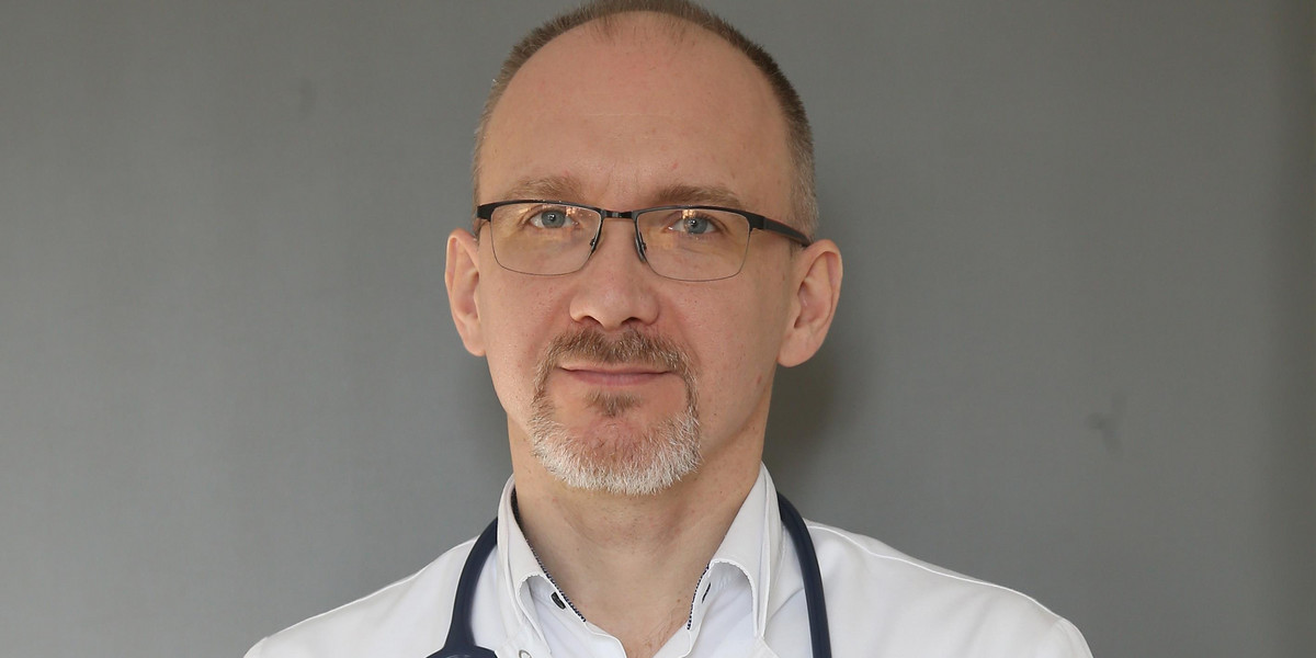 Dr n.med. Piotr Dąbrowiecki, alergolog