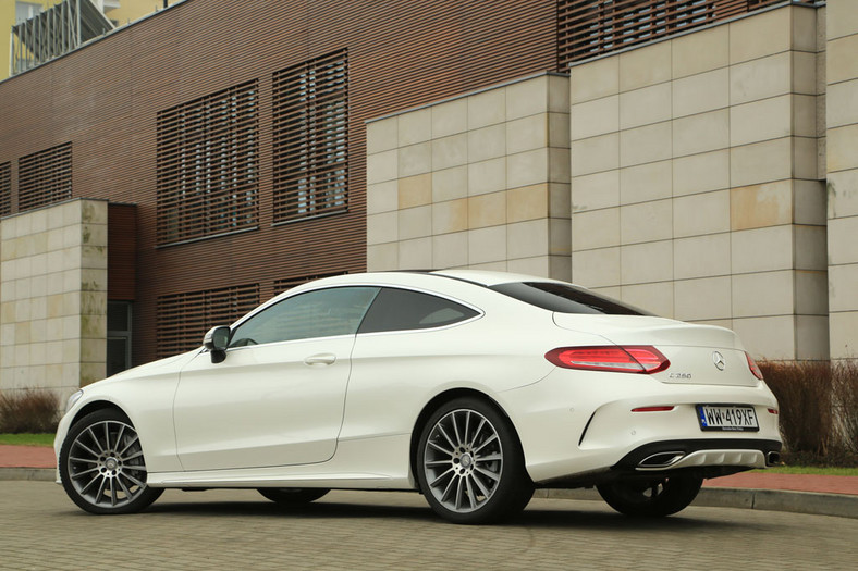 Mercedes C 250 coupé - sport i elegancja