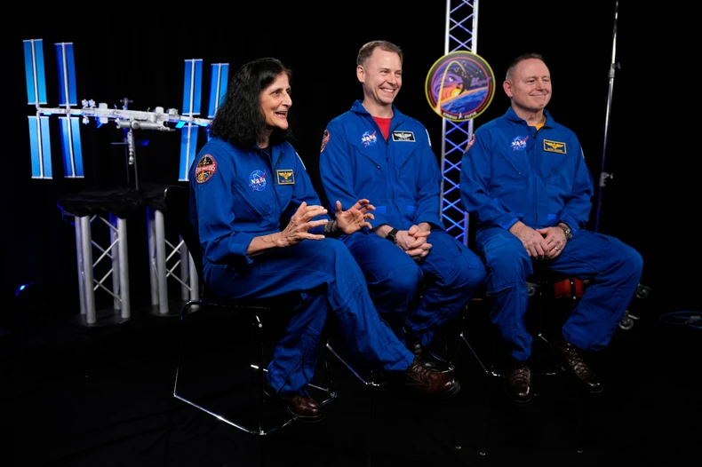 Astronauti Suni Vilijams, Nik Hejg i Buč Vilmor