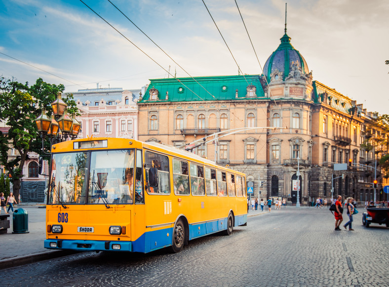 Lwów, trolejbusy