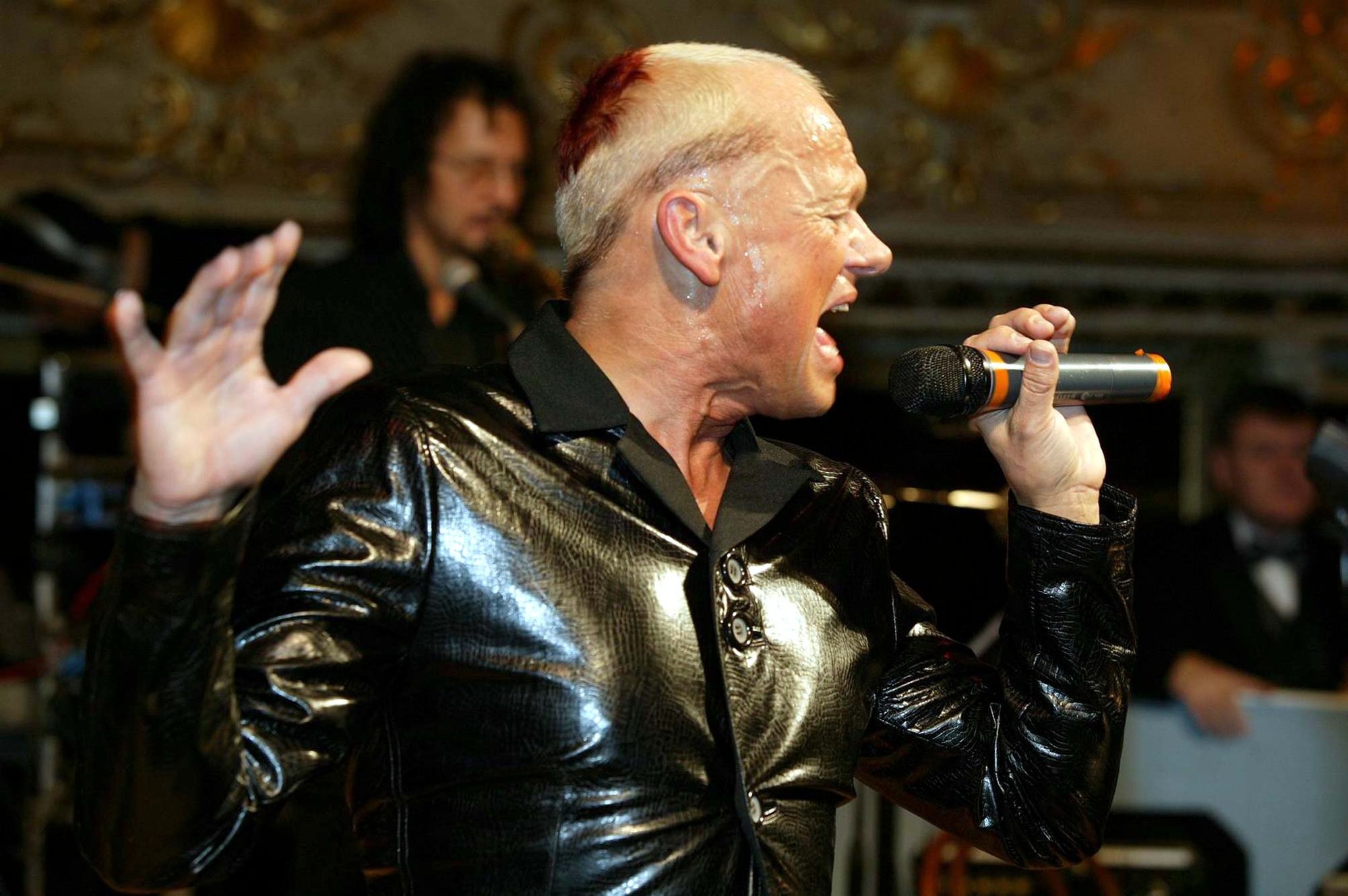 Český spevák Jiří Korn v roku 2004.