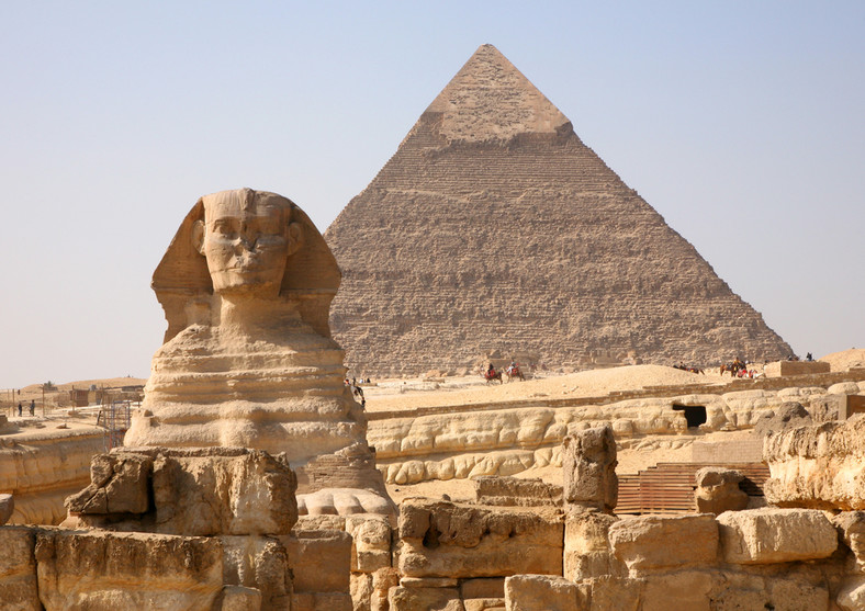 Egipt, Sfinks i piramidy, fot. N Mrtgh