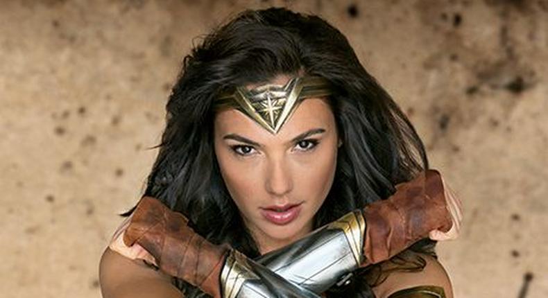 Gal Gadot as Wonder Woman 