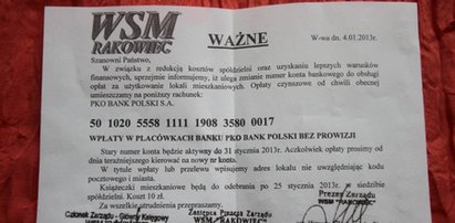 Uważajcie na oszustów! Kradną kasę na czynsz!