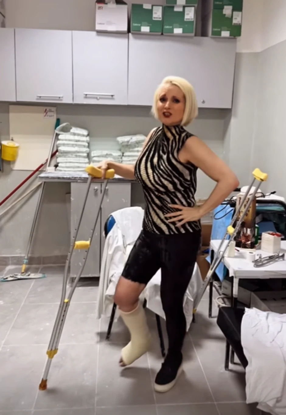 Maja Nikolić u gipsari