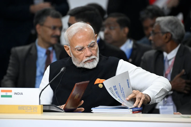 Narendra Modi na samitu BRIKS-a 23. oktobra
