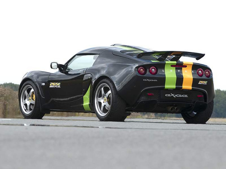 Lotus Exige 265E: więcej mocy, mniej spalin