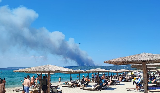 Požar na Halkidikiju