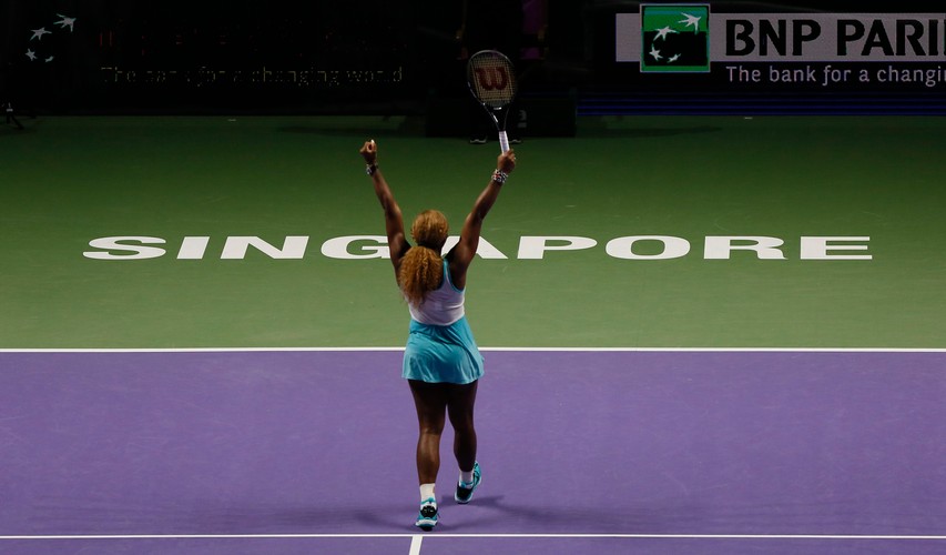 WTA Finals: Triumf Sereny Williams! Simona Halep zmieciona z kortu