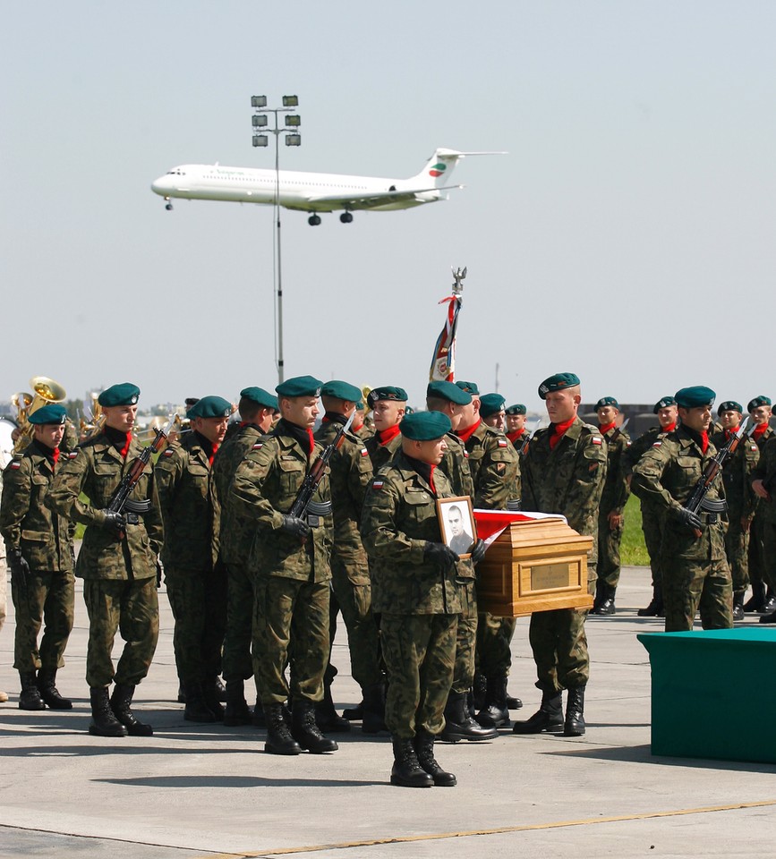 Ciało polskiego żołnierza wróciło do kraju