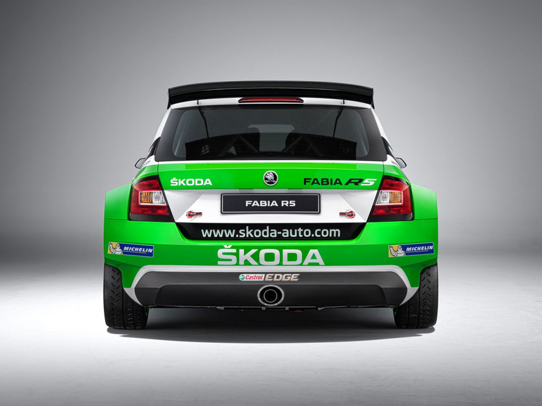 Fabia R5 Rally Car