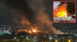 Drony uderzyły w ulubiony kurort Rosjan! Wybuchł ogromny pożar