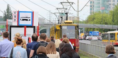 Tramwaje znijkają ze Służewca