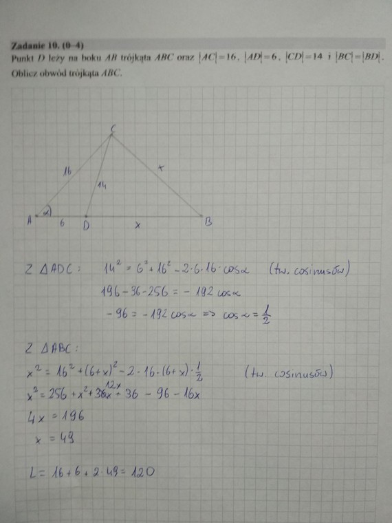 Matura 2019 - matematyka rozszerzona