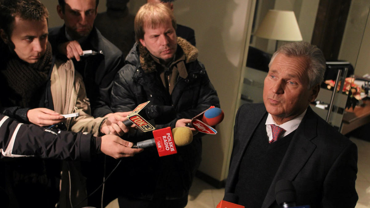 Były prezydent Aleksander Kwaśniewski zadeklarował po spotkaniu z przedstawicielami Ruchu Palikota, że chce brać udział w tworzeniu koalicji centrolewicowej, która byłaby alternatywą dla Platformy Obywatelskiej.