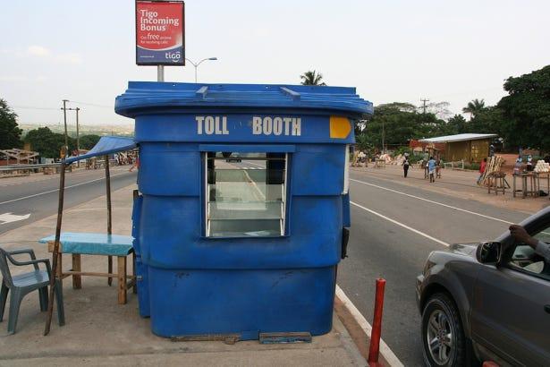 Toll booth