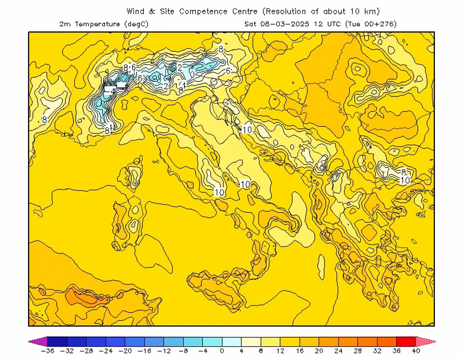Mapa za 8. mart