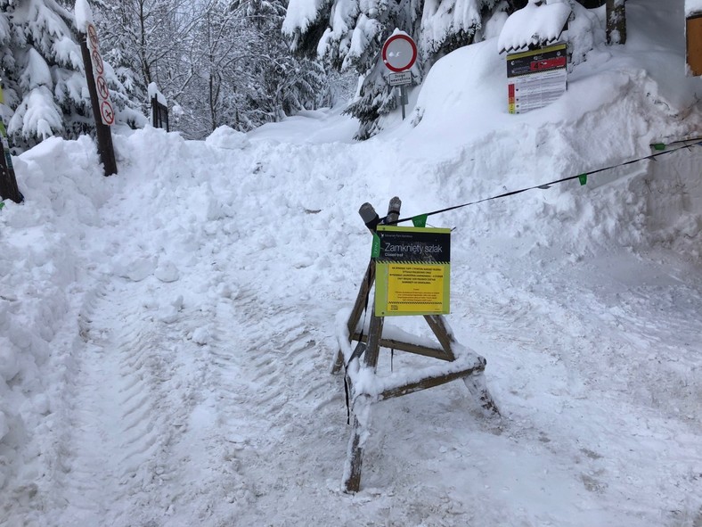 Zamknięte Tatry