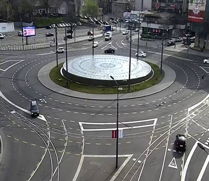 Prazne ulice u Beogradu