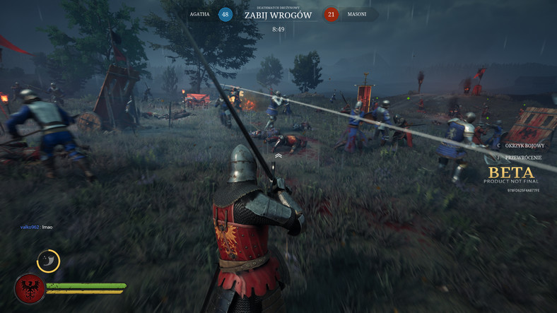 Chivalry 2 - screenshot z wersji Beta