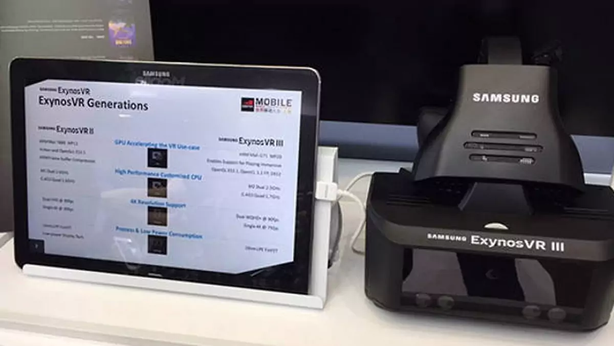 Samsung Exynos VR 3 - autonomiczne gogle VR Samsunga zaprezentowane